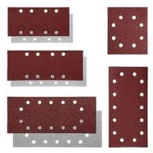 Бумага наждачная, (P-P93x230-80) Р 80 (10 шт. в Упаковке) DWT