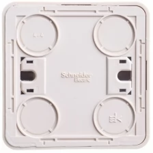 Переключатель SCHNEIDER ELECTRIC 1-клавишный с подсветкой SE Этюд наруж Крем (BA10-007K)